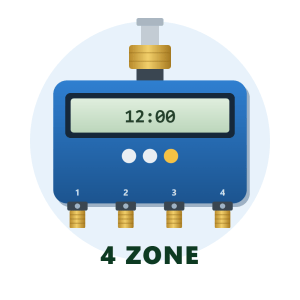 4 zone timer