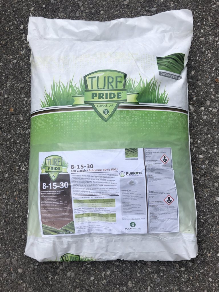8-15-30 Fall Fertilizer