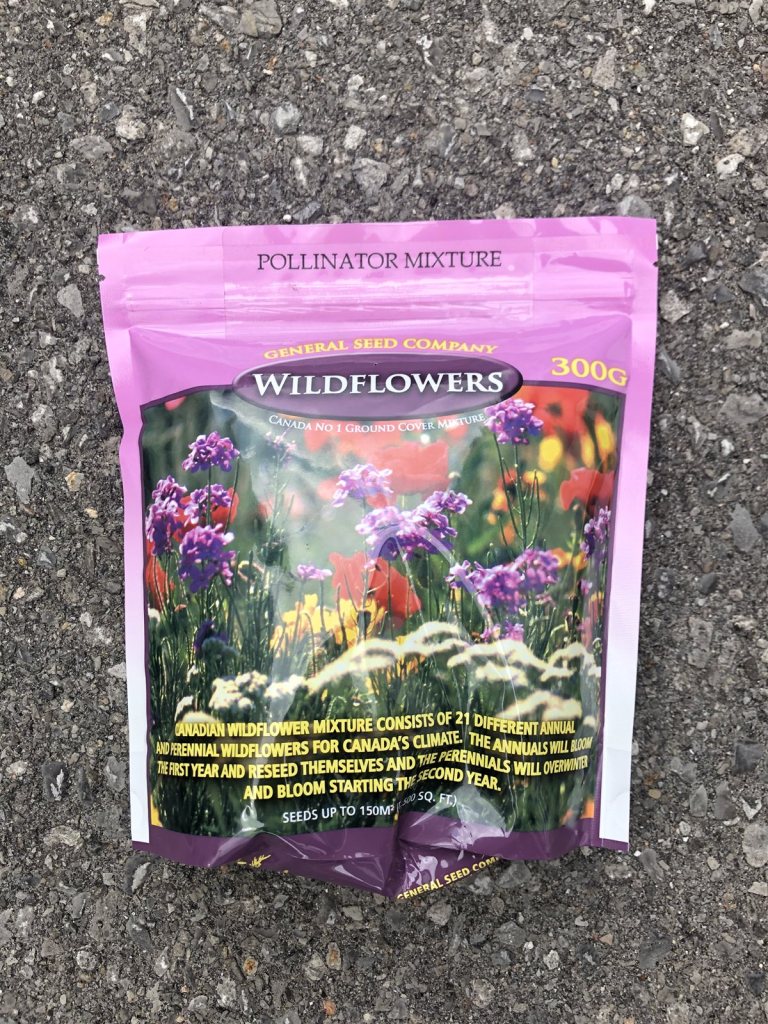Wildflower + Pollinator Blend bag